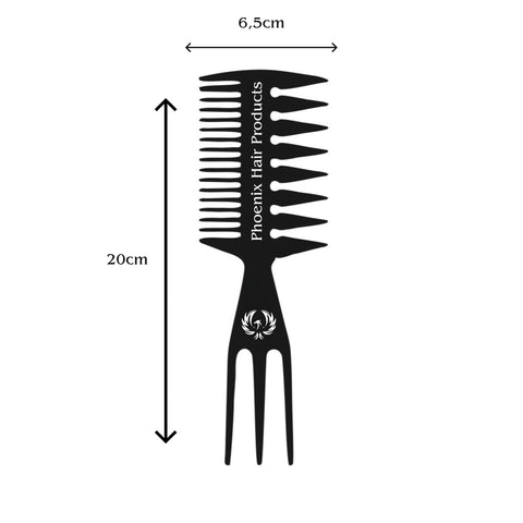 Textuur Kam - 3 Way Styling Kam