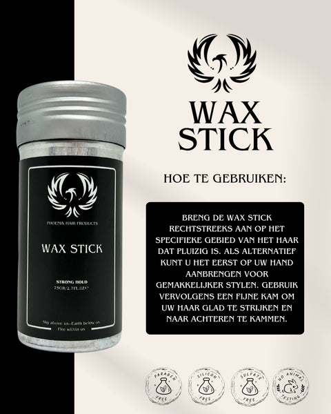Hoe gebruik je een Wax Stick?