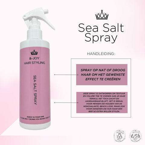 Hoe gebruik je Sea Salt Spray