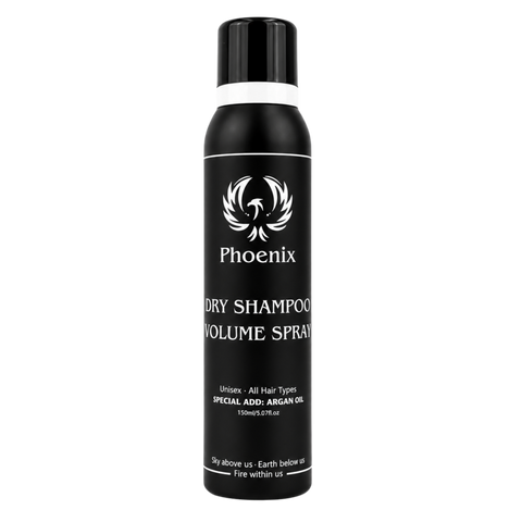 Phoenix Hair Products Dry Shampoo Volume Spray 150 ml voor fris haar, meer volume en een verzorgde uitstraling tussen wasbeurten door. Geschikt voor alle haartypes.