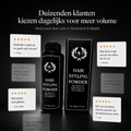 Phoenix Hair Products Hair Styling Powder volume poeder met positieve klantreviews over meer volume, sterke hold, natuurlijke matte finish en eenvoudig stylen.