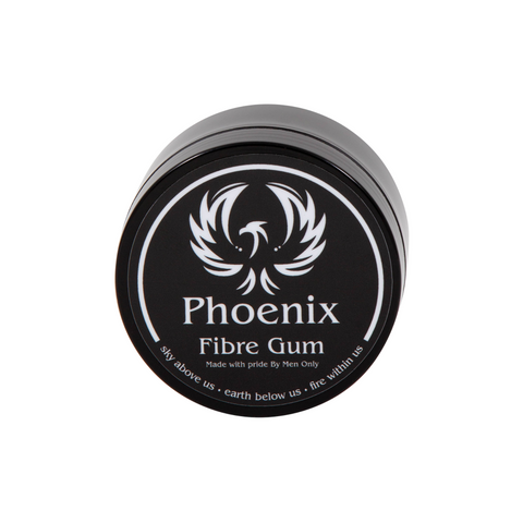 Phoenix Hair Products Fibre Gum 100 ml met flexibele hold, natuurlijke glans en langdurige styling. Ideaal voor het creëren van textuur en een restylebare haarlook.